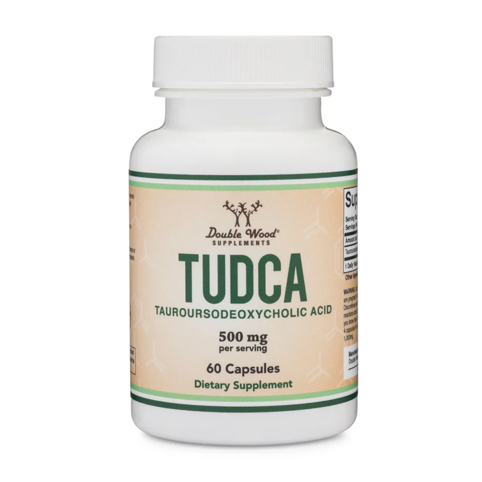 Double Wood Supplements Tudca 500 mg - 60 Capsules