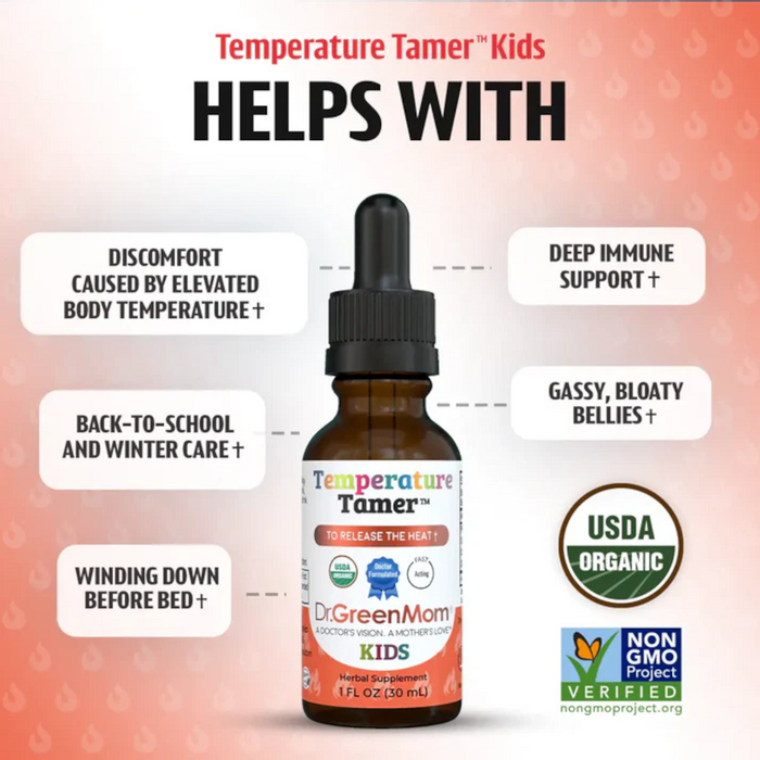 Dr. Green Mom Kids Temperature Tamer - 1 oz. - Health As It Ought to Be