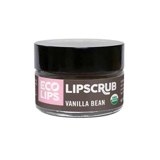 Eco Lips Organic Sugar Lip Scrub Vanilla Bean 0.50 oz pot PATIENT ONLY - Health As It Ought to Be