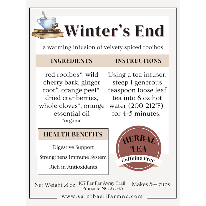 Saint Basil Tea 3 Pack Sampler Winter Comfort