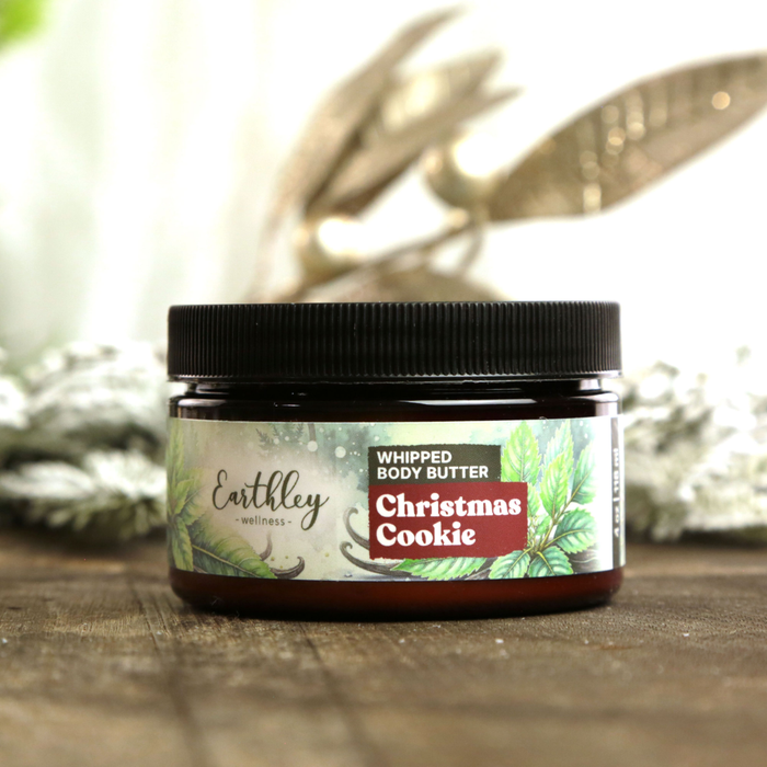 Earthley Whipped Body Butter Christmas Cookie - 4 oz. SEASONAL