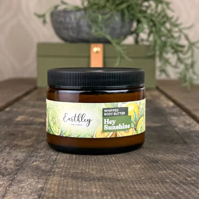 Earthley Whipped Body Butter Hey Sunshine - 4 oz.