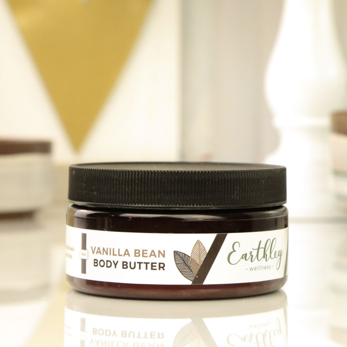 Earthley Whipped Body Butter Vanilla Bean - 4 oz. SEASONAL