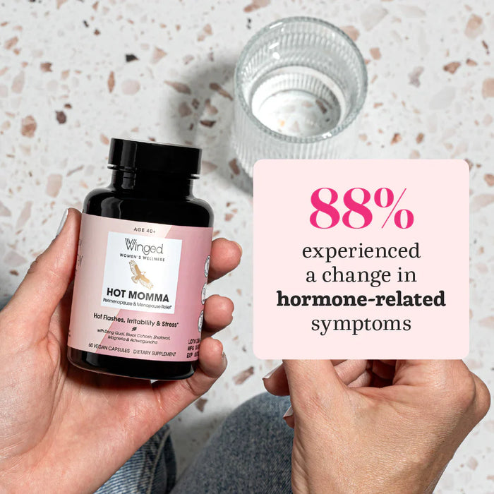 Winged Nutrition Women's Wellness Hot Momma - 60 Capsules Winged Nutrition Women's Wellness Hot Momma - 60 Capsules