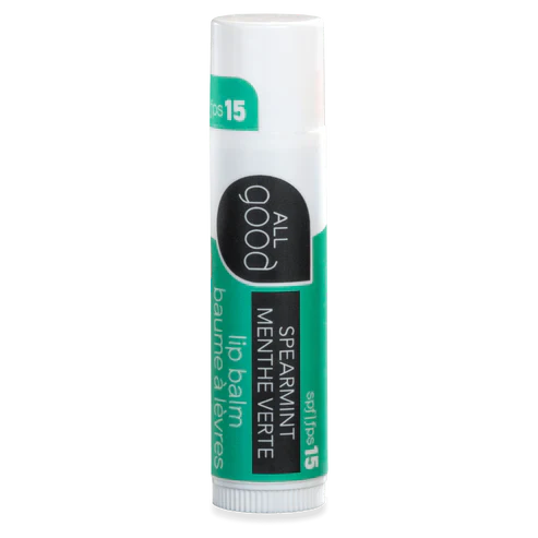 All Good Lip Balm Spearmint SPF15 PATIENT ONLY - Health As It Ought to Be