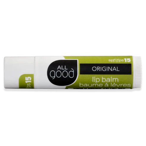All Good Organic Lip Balm SPF 15, Original PATIENT ONLY - Health As It Ought to Be