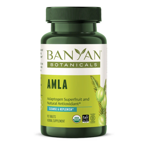 Banyan Botanicals Amla - 90 Tablets (previously know as Amalaki) - Health As It Ought to Be
