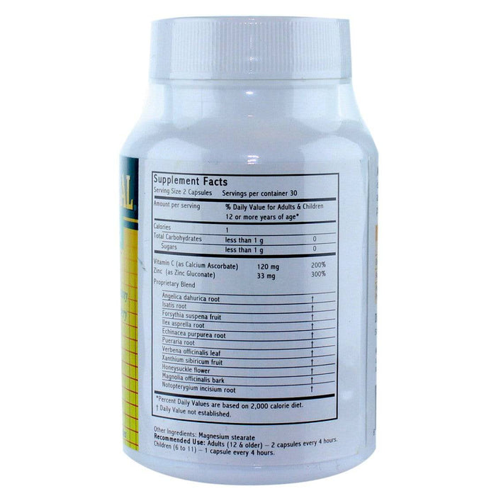 Arizona Natural Cold & Flu Formula - 60 Capsules - Health As It Ought to Be
