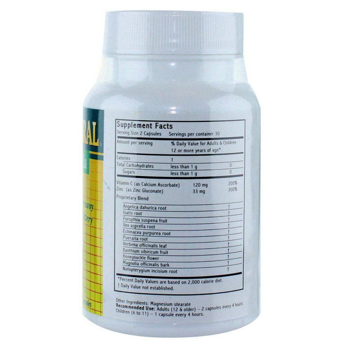 Arizona Natural Cold & Flu Formula - 60 Capsules - Health As It Ought to Be