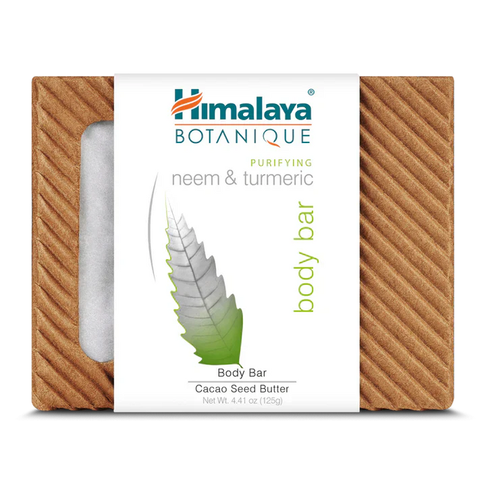 Himalaya Herbal Healthcare Neem and Turmeric Purifying Cleansing Bar - 4.41 oz - Health As It Ought to Be