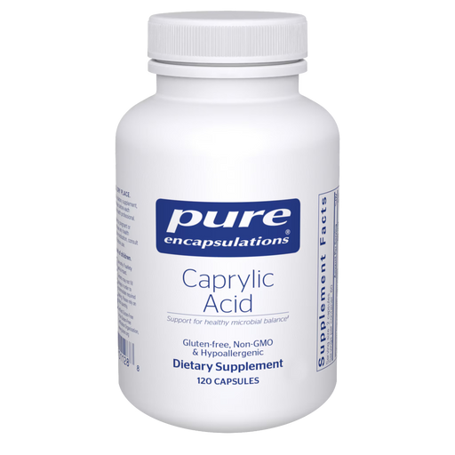 Pure Encapsulations Caprylic Acid - 120 Capsules - Health As It Ought to Be