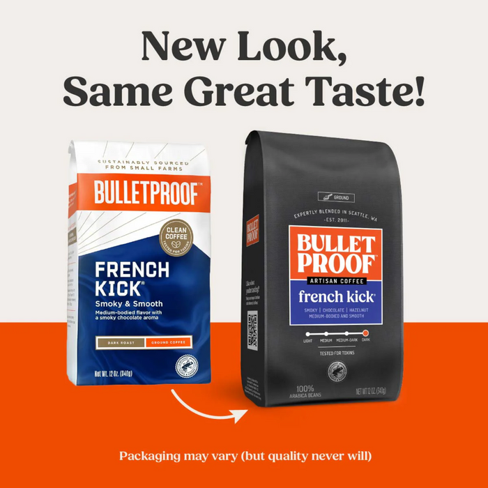 Bulletproof French Kick Ground Coffee - 12 oz.