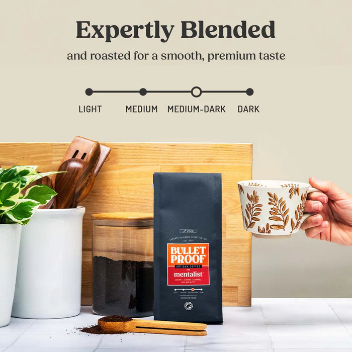 Bulletproof The Mentalist Ground Coffee - 12 oz. PATIENT ONLY - Health As It Ought to Be