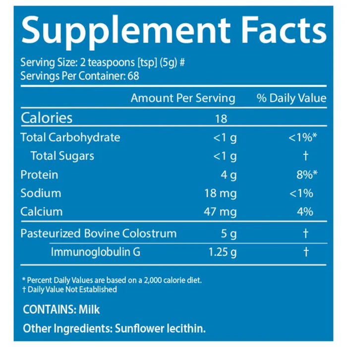 Sovereign Laboratories Colostrum-LD Powder - 12 oz. - Health As It Ought to Be