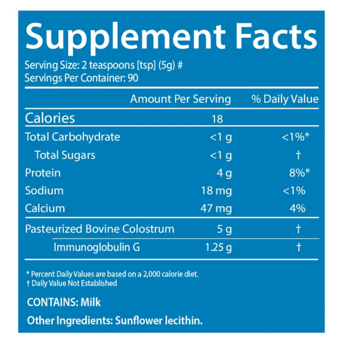 Sovereign Laboratories Colostrum-LD Powder - 16 oz. - Health As It Ought to Be