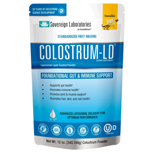 Sovereign Laboratories Colostrum-LD Powder Natural Vanilla Flavor - 12 oz. - Health As It Ought to Be