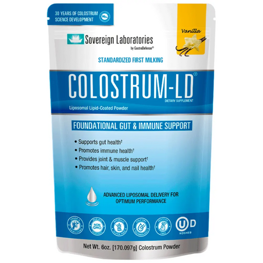 Sovereign Laboratories Colostrum-LD Powder Natural Vanilla Flavor - 6 oz. - Health As It Ought to Be
