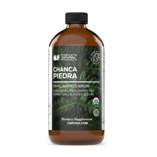 Complete Natural Products Organic Chanca Piedra Tincture & Extract Liquid - 16 oz. - Health As It Ought to Be