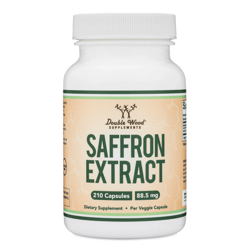 Double Wood Supplements Saffron Extract - 210 Capsules - Health As It Ought to Be