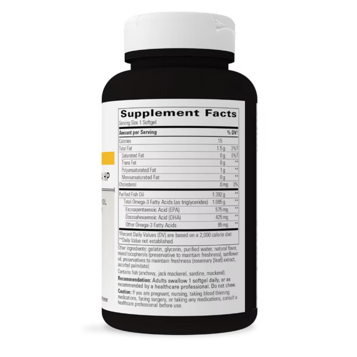 Integrative Therapeutics Pure Omega Ultra HP - 90 Softgels - Health As It Ought to Be