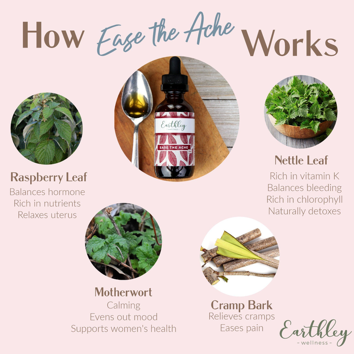 Earthley Ease The Ache Alcohol Free - 1 fl oz.