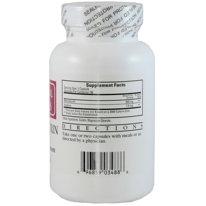 Ecological Formulas Monolaurin 600 mg - 90 Capsules - Health As It Ought to Be