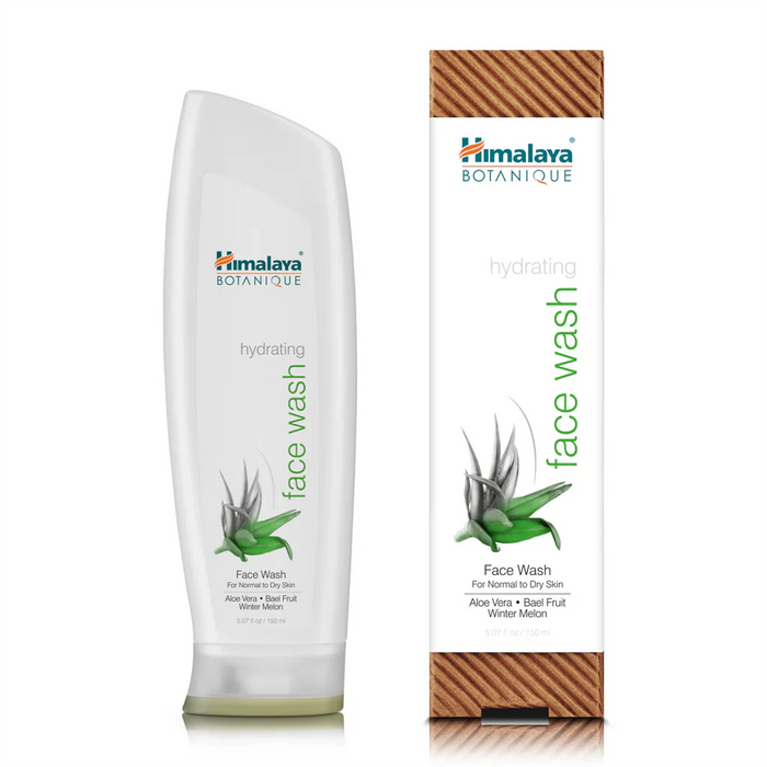 Himalaya Herbal Healthcare Botanique Hydrating Face Wash - 5.07 oz (150 ml) - Health As It Ought to Be