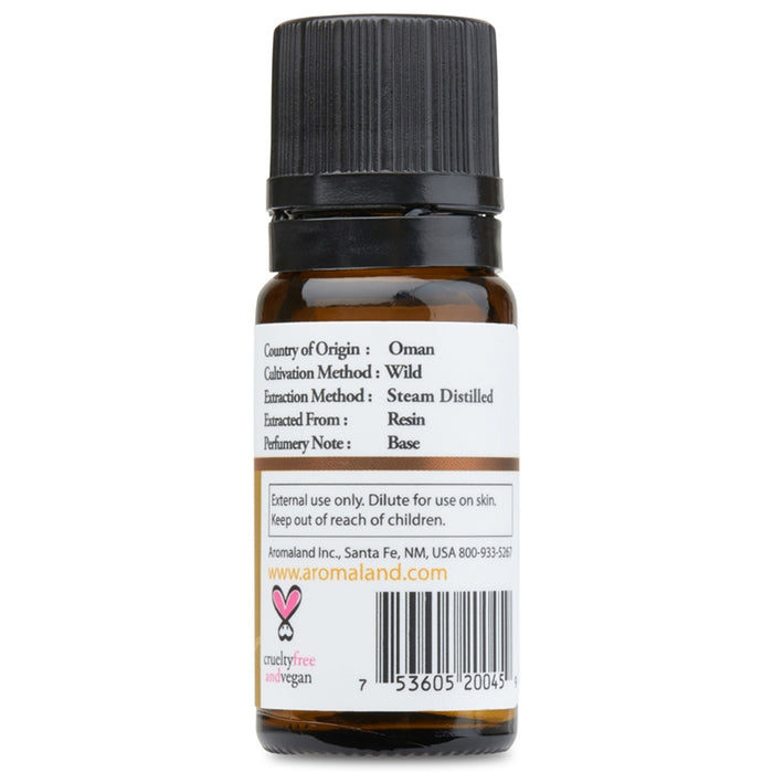 Aromaland Frankincense 100% Essential Oil (Boswellia carterii) - 1/3 oz. - Health As It Ought to Be