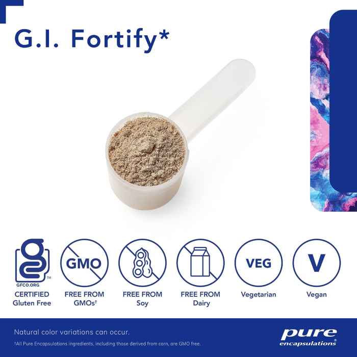 Pure Encapsulations GI Fortify Powder - 400 g - Health As It Ought to Be