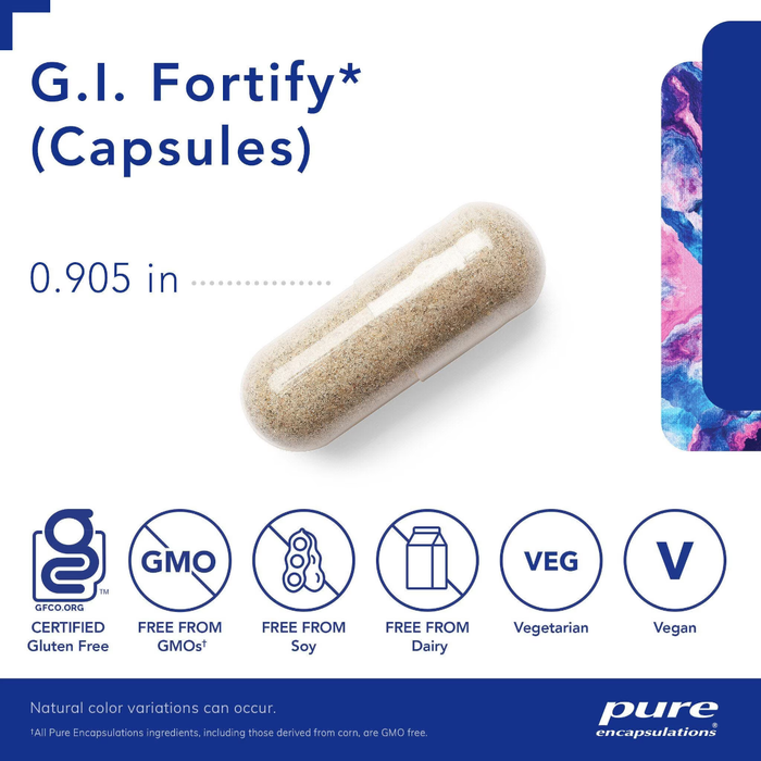 Pure Encapsulations GI Fortify - 120 Capsules