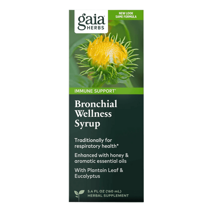 Gaia Herbs Bronchial Wellness Herbal Syrup - 5.4 oz. - Health As It Ought to Be