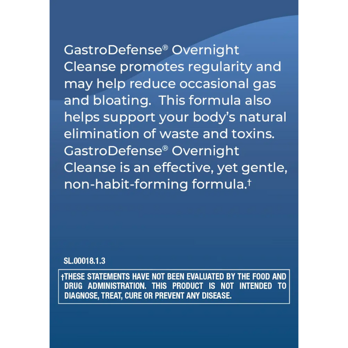 Sovereign Laboratories Gastrodefense Overnight Cleanse - 60 Capsules - Health As It Ought to Be