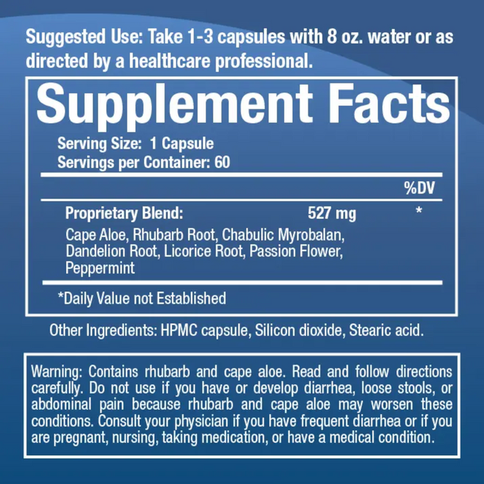 Sovereign Laboratories Gastrodefense Overnight Cleanse - 60 Capsules - Health As It Ought to Be