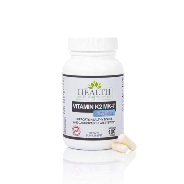Troo Vitamin K2 MK-7 100mcg Capsules - Bioactive Bone Support