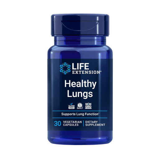 Life Extension Healthy Lungs - 30 Vegetarian Capsules - Health As It Ought to Be