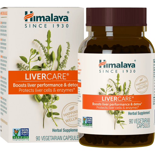 Himalaya Herbal Healthcare LiverCare 375 mg - 90 Vegetarian Capsules - Health As It Ought to Be