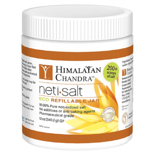 Himalayan Chandra Neti Salt Jar - 12 oz. - Health As It Ought to Be