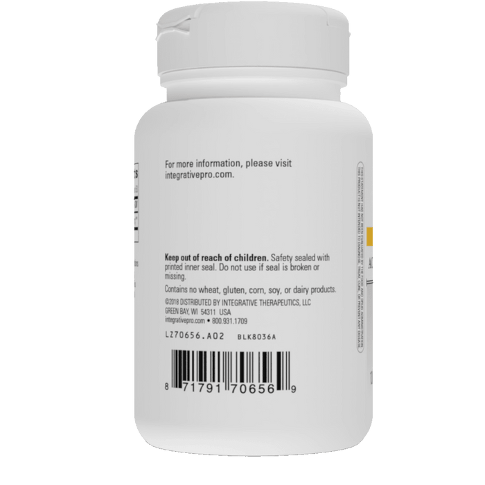 Integrative Therapeutics Activated Charcoal - 100 Capsules - Health As It Ought to Be