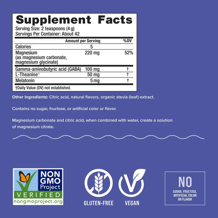 Natural Vitality Calm Sleep Drink Mix 6oz - Health As It Ought to Be