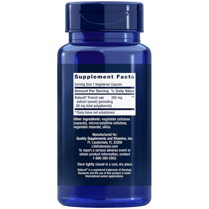 Life Extension Energy Renew 200 mg - 30 vegetarian Capsules - Health As It Ought to Be