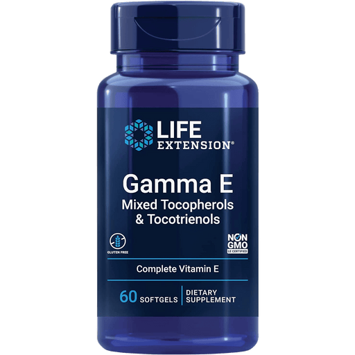 Life Extension Gamma E Mixed Tocopherols & Tocotrienols - 60 Softgels - Health As It Ought to Be