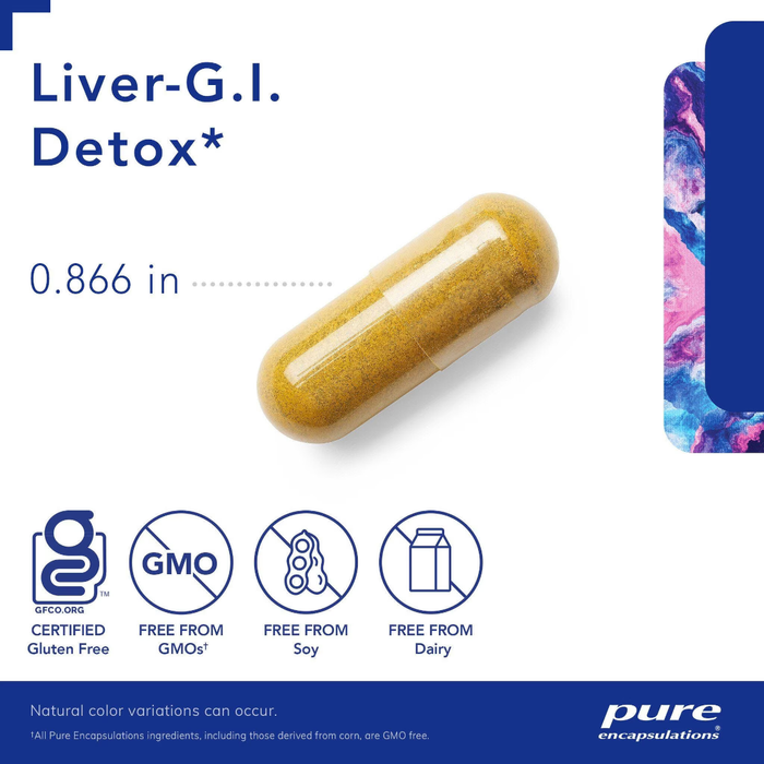 Pure Encapsulations Liver-G.I. Detox - 120 Capsules
