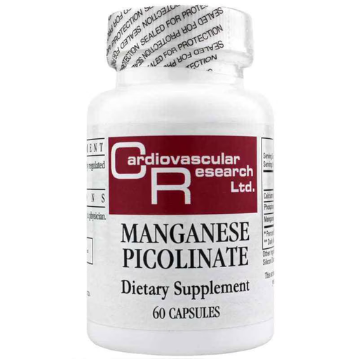 Cardiovascular Research Manganese Picolinate - 60 Capsules - Health As It Ought to Be