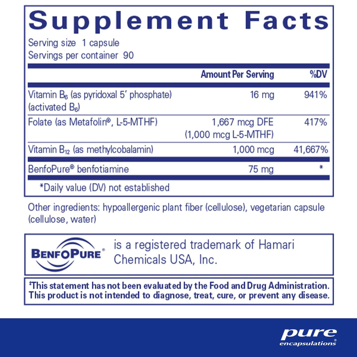 Pure Encapsulations Methylassist - 90 Capsules