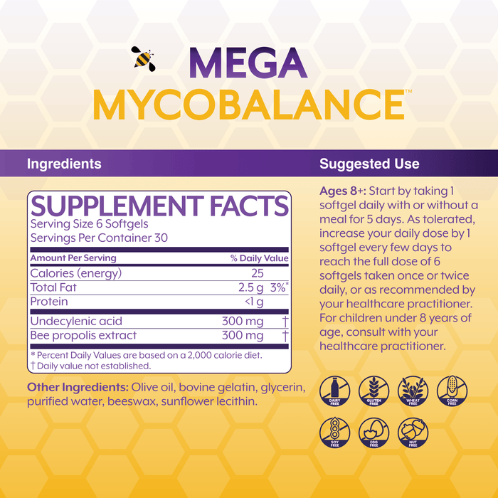 Microbiome Labs Mega Mycobalance - 180 Softgels - Health As It Ought to Be