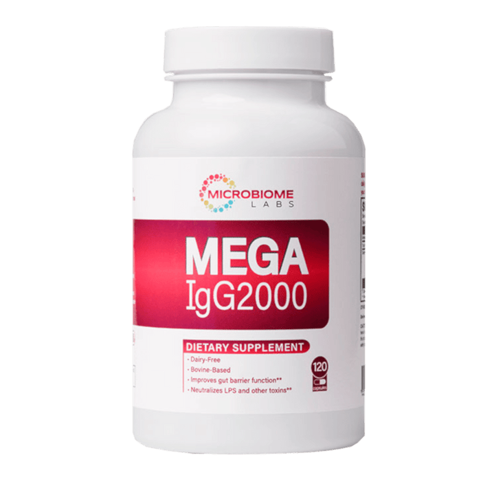Microbiome Labs MegaIgG2000 120 capsules - Health As It Ought to Be