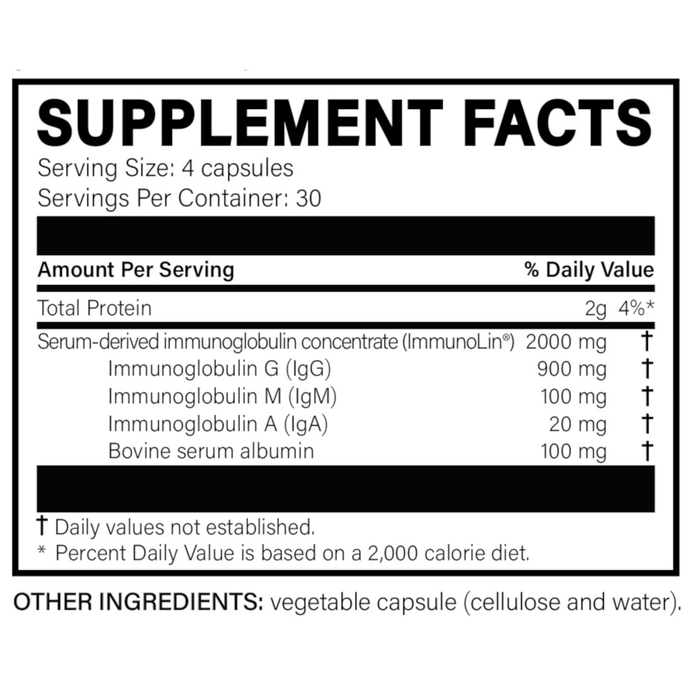 Microbiome Labs MegaIgG2000 120 capsules - Health As It Ought to Be