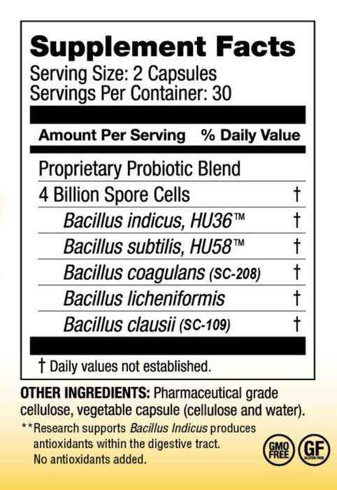 Microbiome Labs MegaSporeBiotic™ - 60 Capsules - Health As It Ought to Be