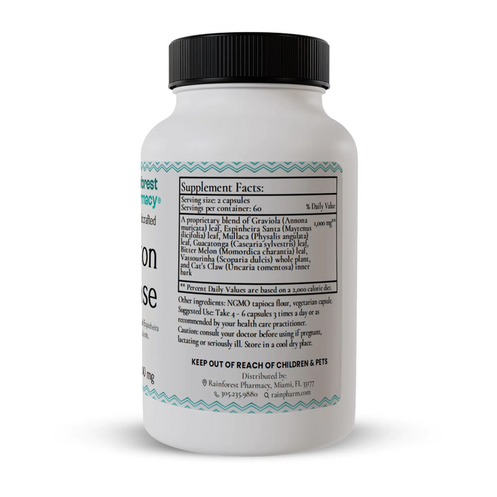 Rainforest Pharmacy N-Tense 500 mg - 120 Veg Capsules - Health As It Ought to Be