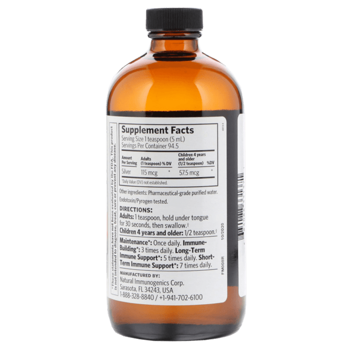 Natural Immunogenics Corp. Argentyn 23® Colloidal Silver - 16 oz. - Health As It Ought to Be